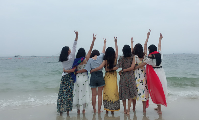 野外拓展，漫游沙灘—記銳天惠州巽寮灣之旅